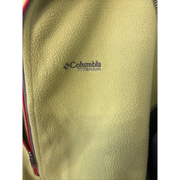 Columbia Titanium Omni-Heat Fleece Pullover Womens Large 1/4 Zip Jacket - Picture 3 of 4